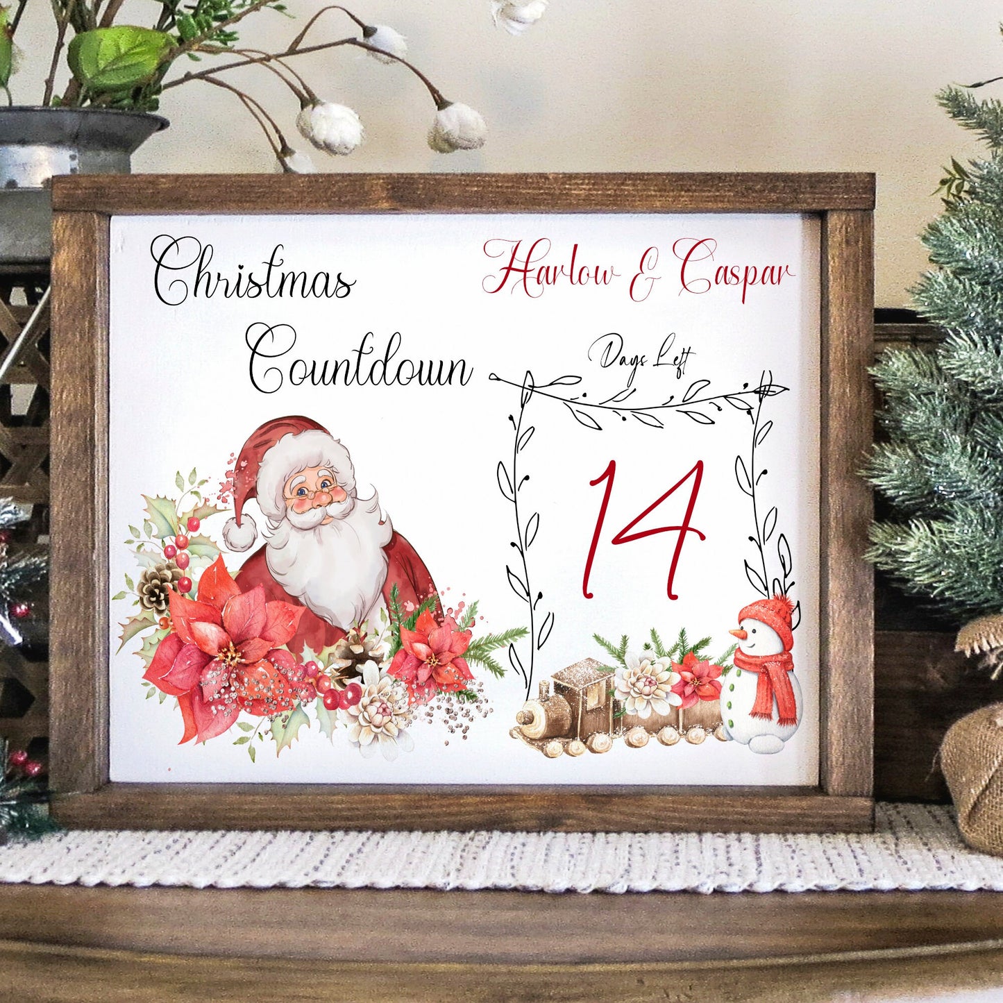 Santa Christmas Countdown