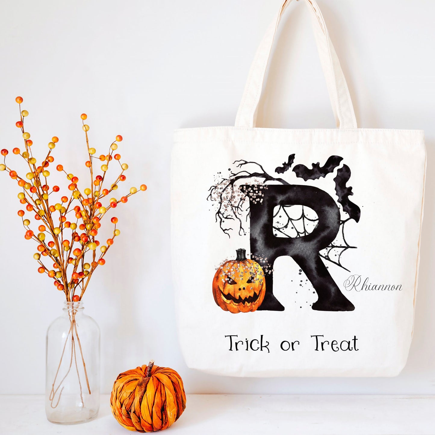 Halloween Black Alphabet