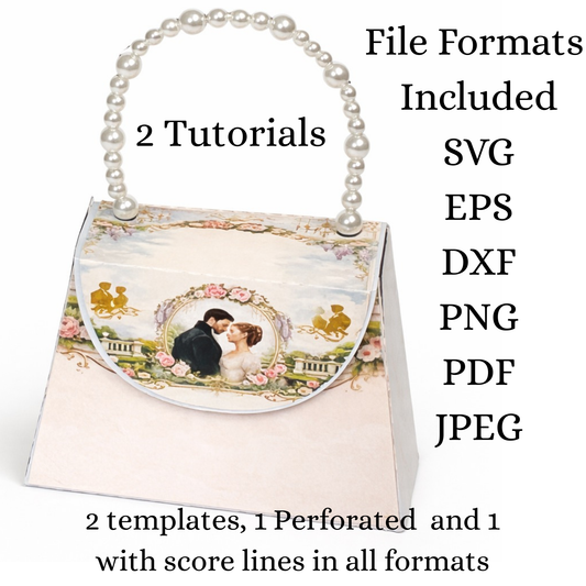Handbag Party Favour - Bridgerton Style