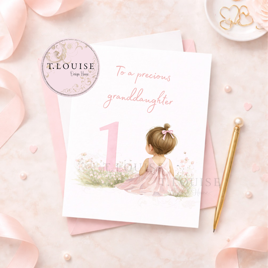 Pink Birthday Girl Design Set