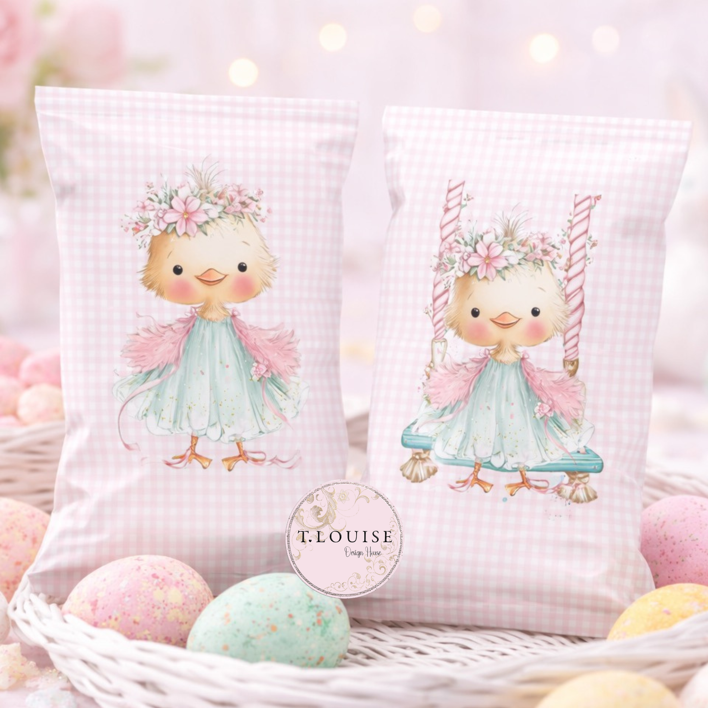 Easter Treat Bag Template & Design set