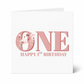 Fairy & woodland animal First Birthday ONE Design Set