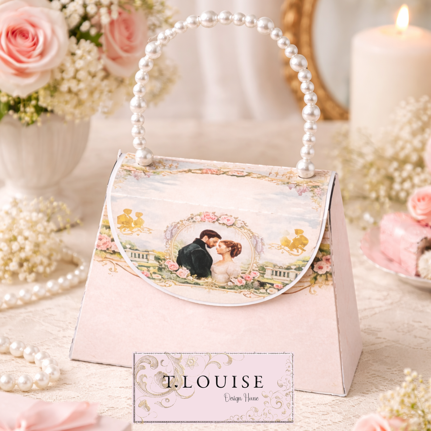 Handbag Party Favour - Bridgerton Style