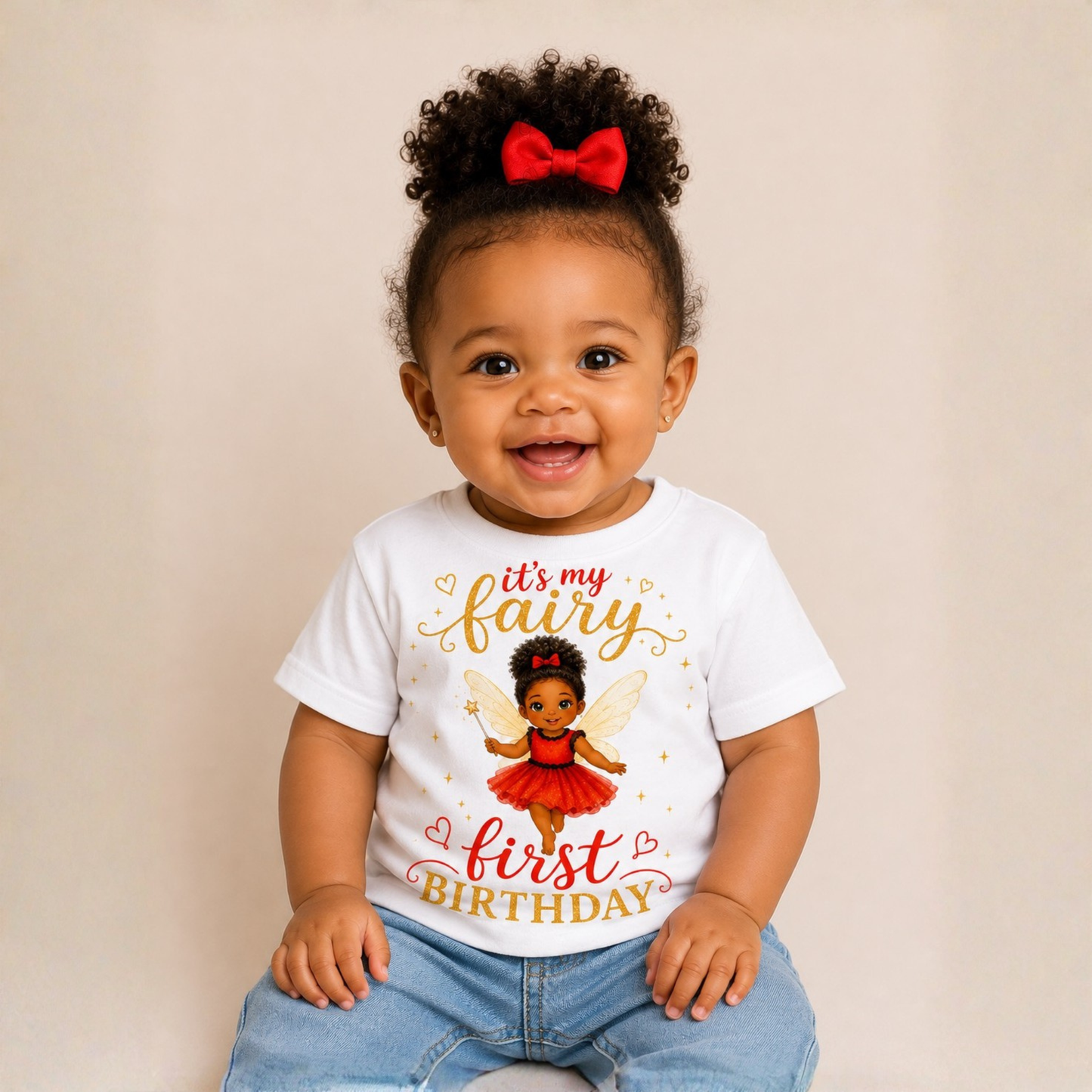 Fairy First Birthday T-Shirt Design Bundle – Pack of 10 Magical Designs