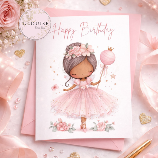 Fairy Birthday Card Designs