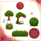 Ladybird Girl &amp; Garden Friends Clipart Bundle