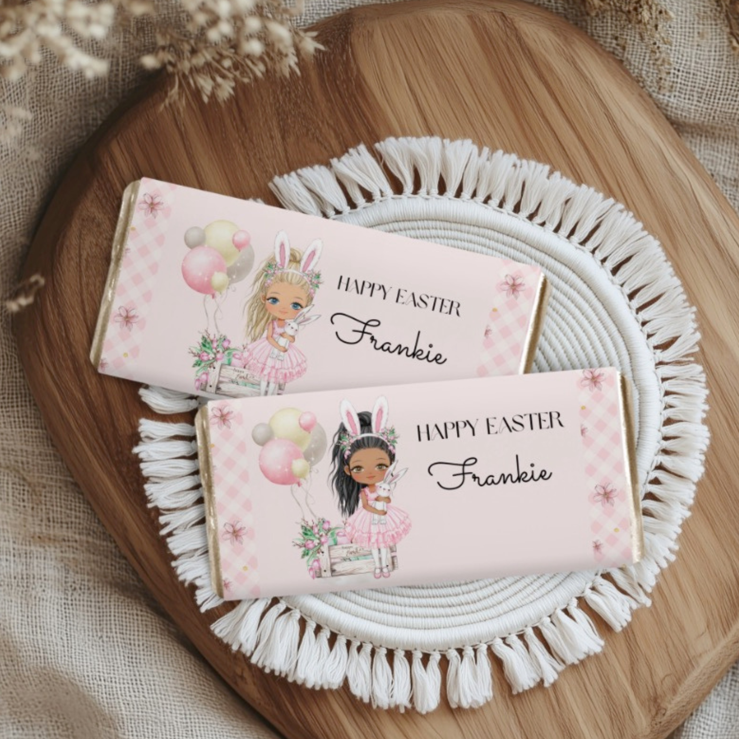 Easter Egg Box Template with our Ella Bunny Girl