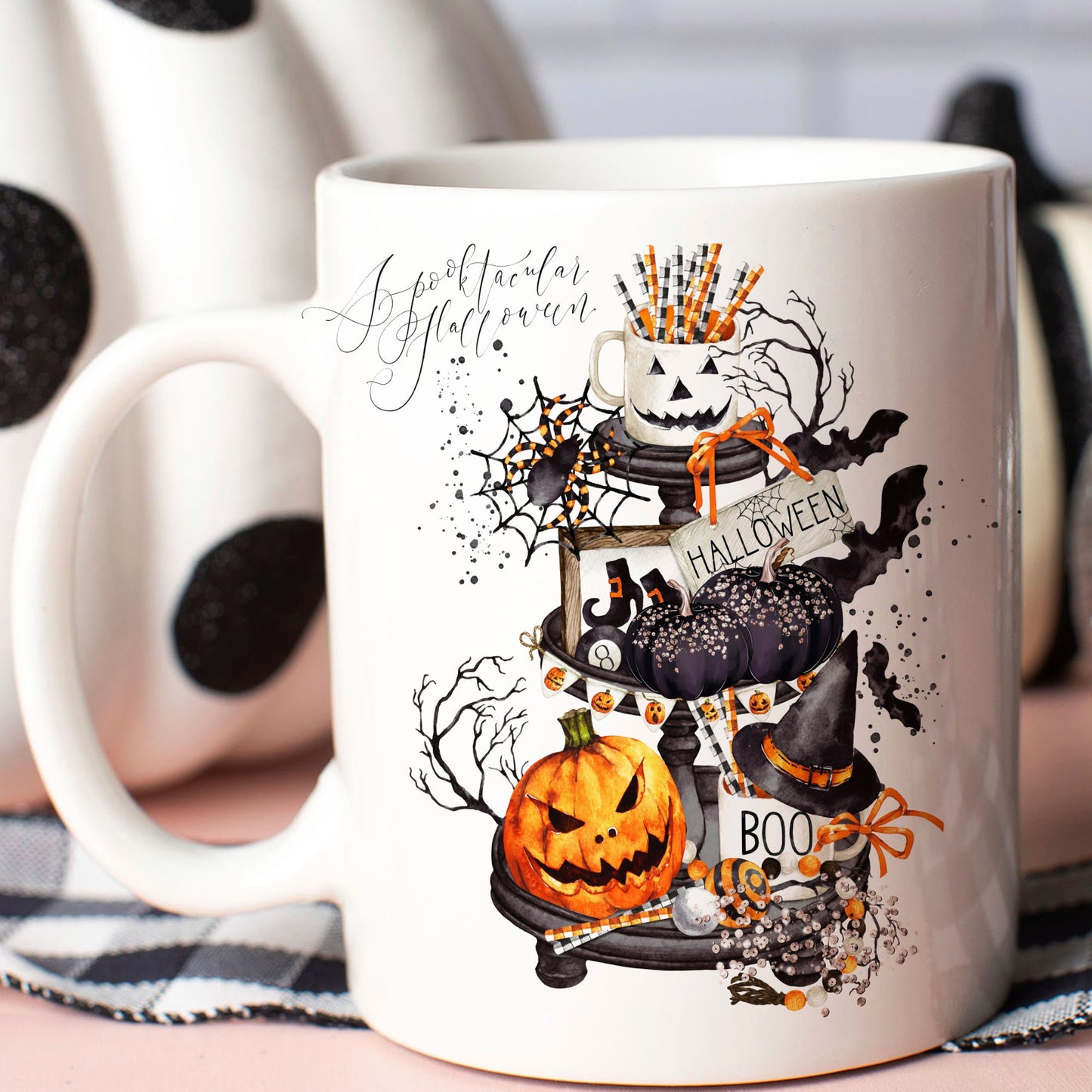 Halloween Tiered Tray