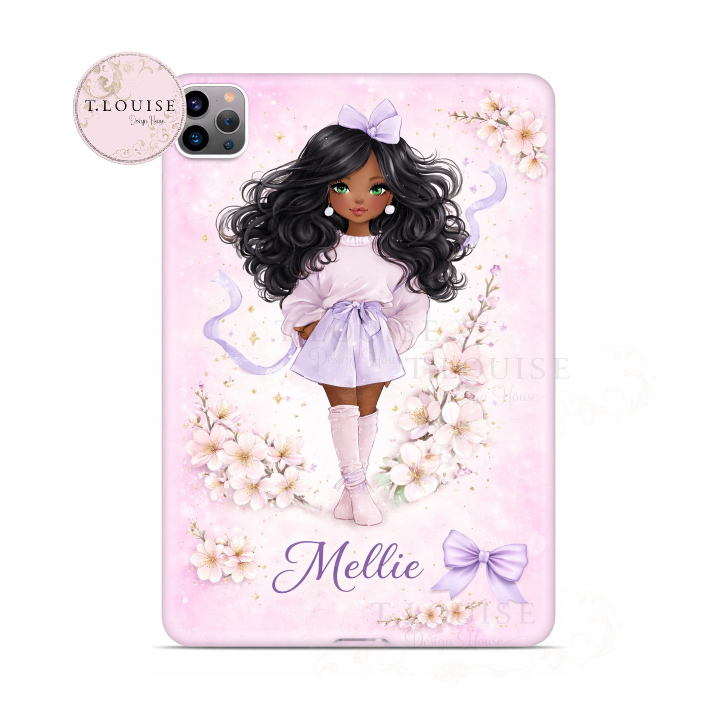 Pastel Girl Character Design Set – 18 Matching Elements