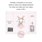 Easter Treat Bag Template & Design set