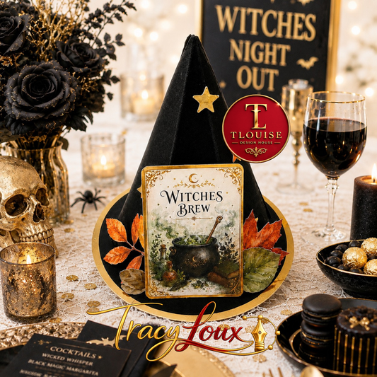 Witches Hat Favour Box SVG Bundle | Halloween Treat Box Template | Halloween Party Favour Box | Cricut & Silhouette SVG | DXF PDF PNG EPS JPEG