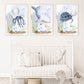 Under the Sea Nursery Bundle: Baby Stats & Milestone PNG Files