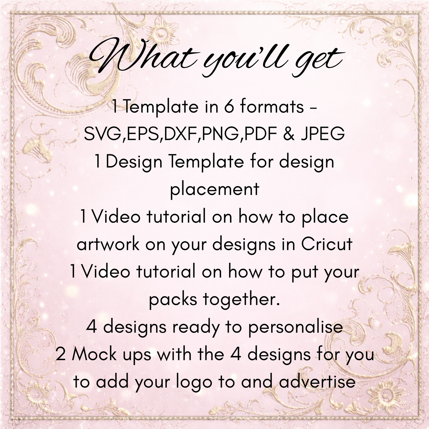 Easter Treat Bag Template & Design set