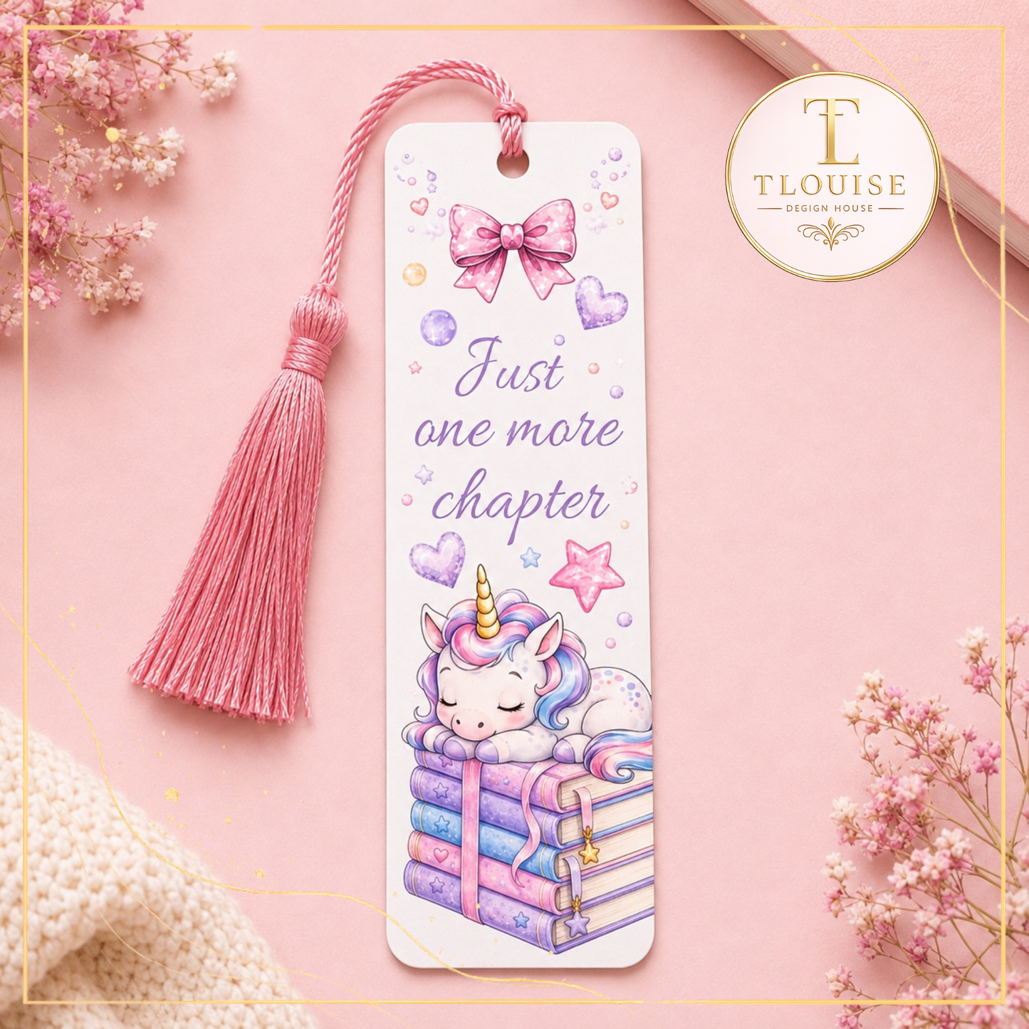 Cute Watercolour Unicorn Digital Collection | Mug Wraps, Bookmarks, Coasters, Notepad Pages & Clip Art PNG Bundle