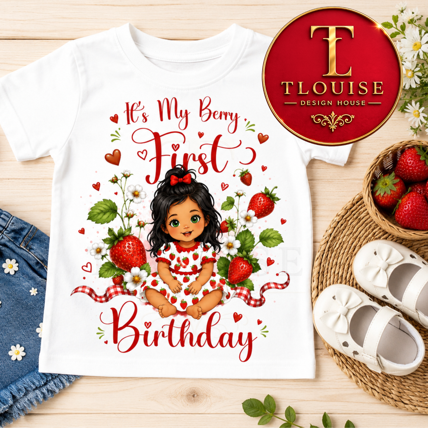 My Berry First Birthday T-shirt Design