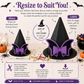 Witches Hat Favour Box SVG Bundle | Halloween Treat Box Template | Halloween Party Favour Box | Cricut & Silhouette SVG | DXF PDF PNG EPS JPEG