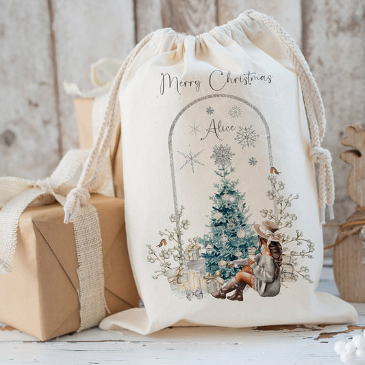Christmas Girl Doll PNG: Sublimation Design