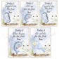 Under the Sea Nursery Bundle: Baby Stats & Milestone PNG Files