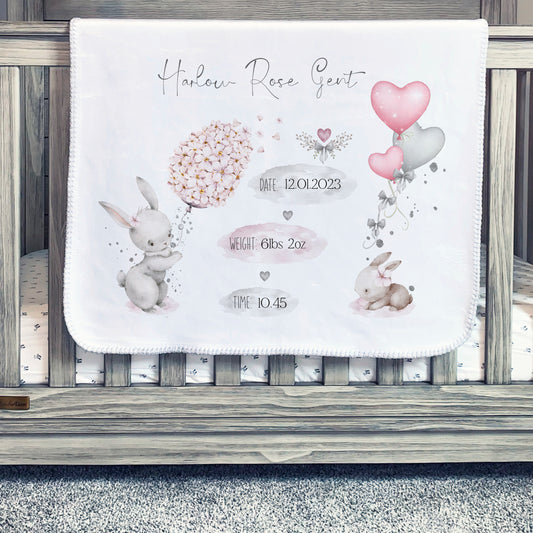 Bunny Baby Stat Pink