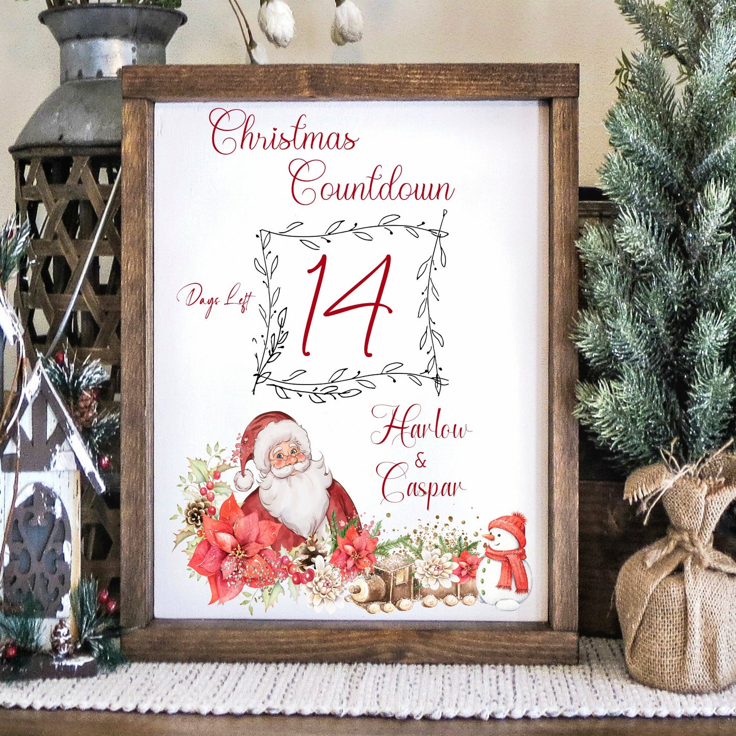 Santa Christmas Countdown