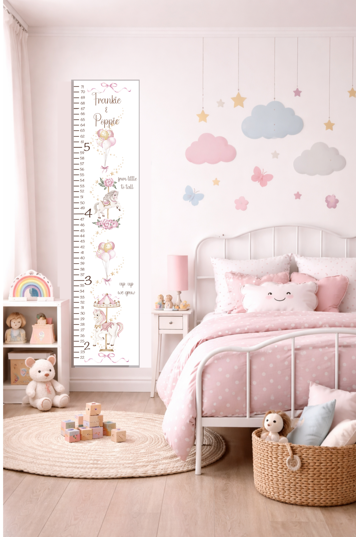 Pink Carousel Height Chart