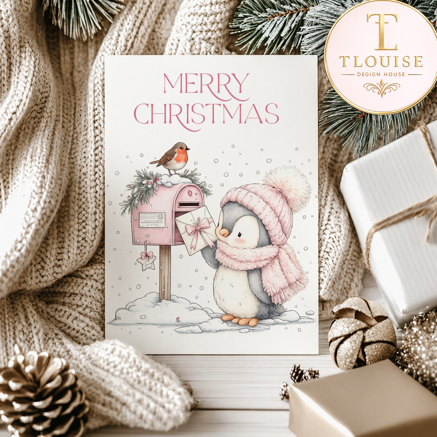 christmas penguins