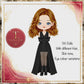 Devil Wears Prada Inspired Fashion Girl Doll, Digital Doll Download, 36 Dolls PNG, Hair Eye Skin Variations, 300 DPI Clipart Set