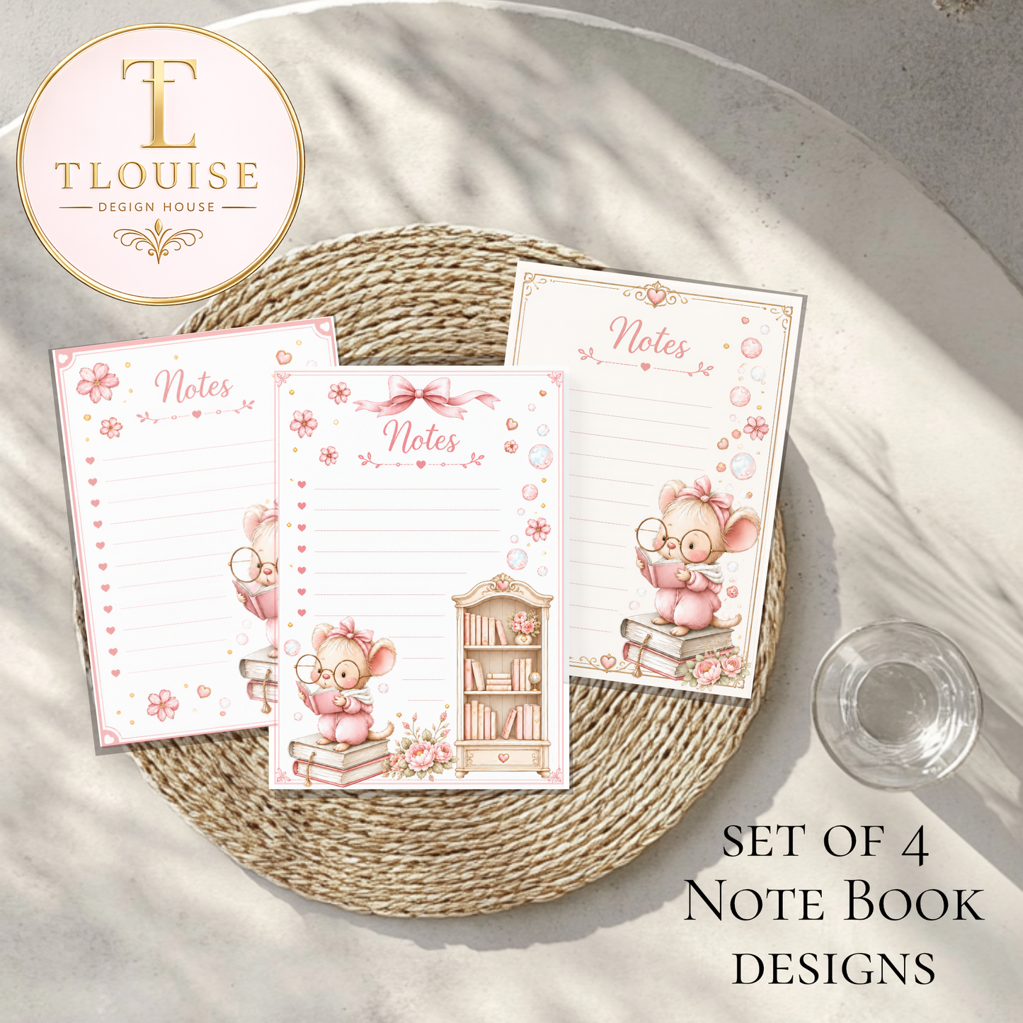 Mouse Note Pad Design